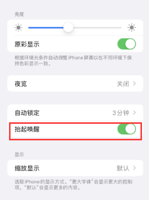 湟源苹果授权维修站分享iPhone轻点无法唤醒怎么办