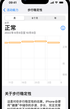 湟源iPhone手机维修如何在iPhone开启'步行稳定性通知'