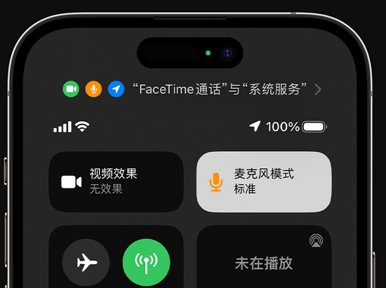 湟源苹果授权维修网点分享iPhone在通话时让你的声音更清晰 